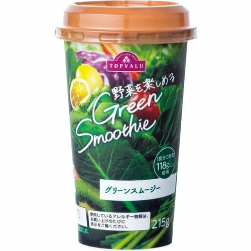 トップバリュ:野菜を楽しめるグリーンスムージー:グリーンスムージー