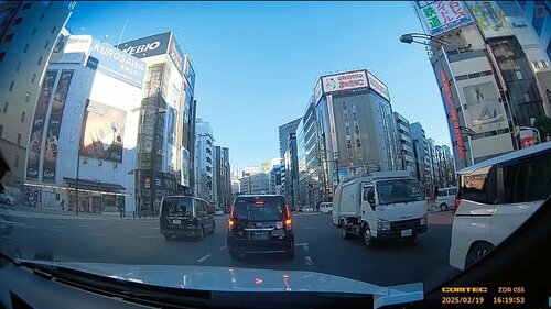 昼間・前 ドライブレコーダーの実機検証(hands-on-review)の写真おすすめ イメージ