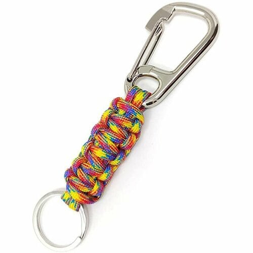 カラビナおすすめ TRIUMPHAL パラコード キーホルダー カラビナ アウトドア イメージ1