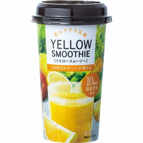 ファミリーマート:イエロースムージー:グリーンスムージー