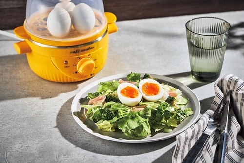 超簡単な操作で、固ゆでも半熟も上手に作れた! MONOQLO 2025ベストバイおすすめ イメージ