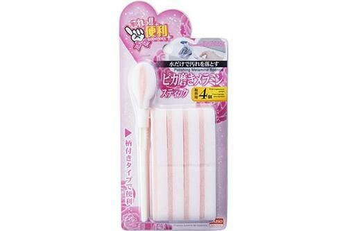 ダイソー:ピカ磨き メラミンスティック 取替用4個入り:掃除グッズ