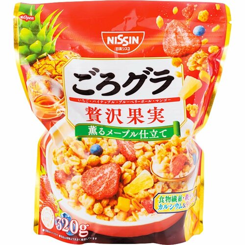 グラノーラおすすめ 日清シスコ ごろグラ 贅沢果実 イメージ1