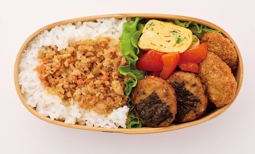 すき間なく詰めるとズレにくい お弁当向け冷凍食品おすすめ イメージ