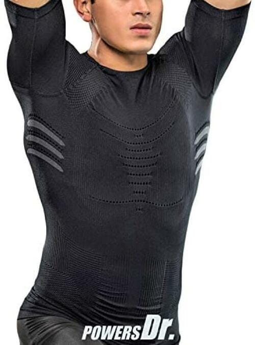 パワーズドクター「メンズ 加圧シャツ」 加圧シャツおすすめ イメージ
