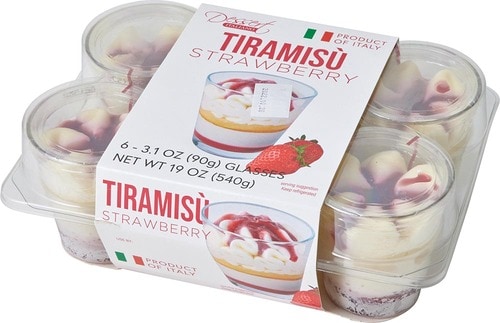 58位: EMMI「ストロベリー ティラミスカップ」 コストコ食品おすすめ イメージ