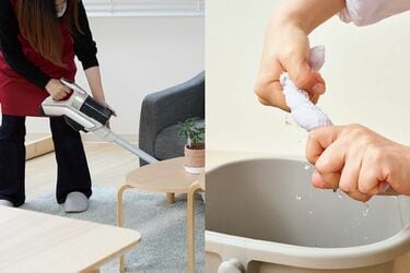 スティック掃除機VSほうき&雑巾。身体への負担が少ないのは？昭和 