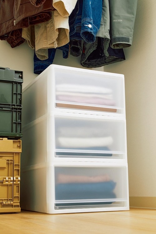 クローゼットを一気に片付けられる神コスパの衣装ケース! MONOQLO 2025ベストバイ リビング編おすすめ イメージ