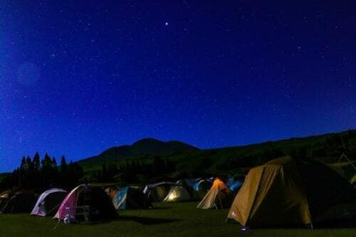 お泊りキャンプの暗~い夜は明るいランタンが必須なんです