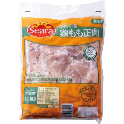 業務スーパーの食品おすすめ 神戸物産 ブラジル産鶏もも正肉 イメージ