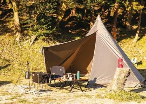 ガイドシートがあるからスムーズに設営できる！ イメージ