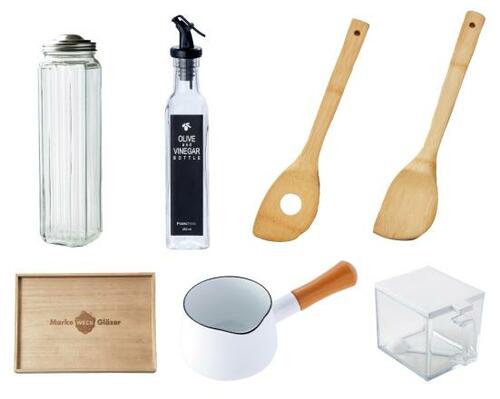 憧れのカフェ風キッチンもプチプラ雑貨でお得にできちゃう！ イメージ