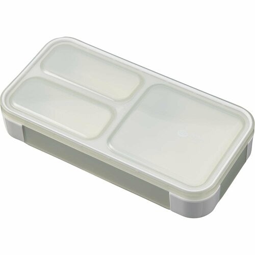 女性向けお弁当箱おすすめ シービージャパン 薄型弁当箱 抗菌フードマン イメージ