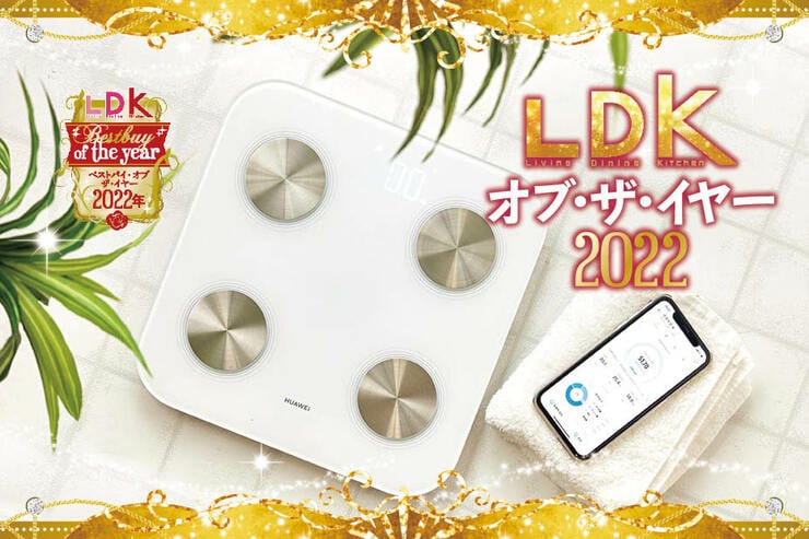 5000円以下の体組成計なら「HUAWEI Scale 3」。ズボラさんも体調管理しやすい【LDKベストバイ2022】