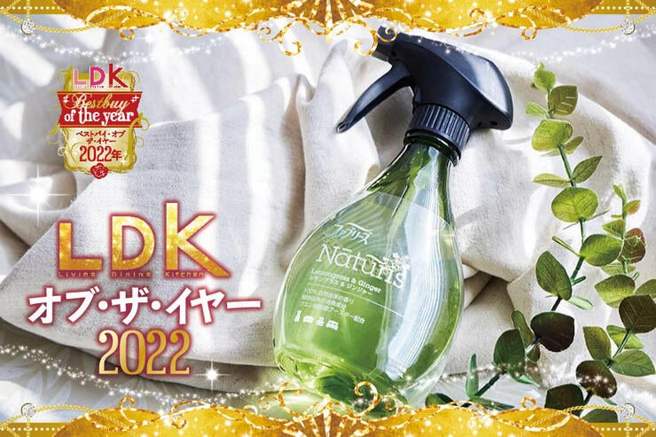 消臭スプレーは「ファブリーズ ナチュリス」。生活臭をサッと撃退できます【LDKベストバイ2022】