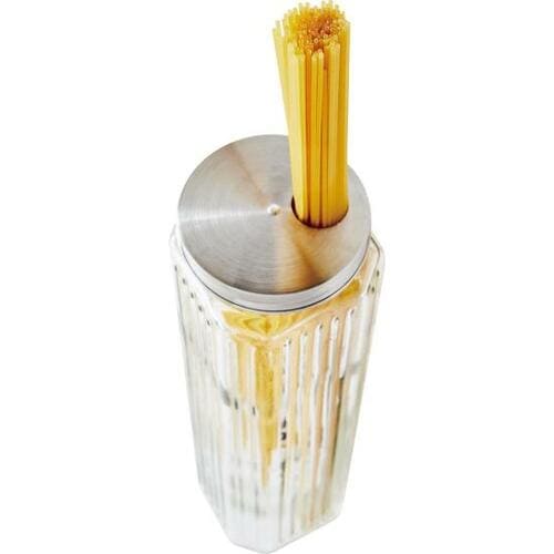 出すだけで一人前を計量！ ニトリ「量り付きステンレス蓋ガラス パスタポット」 イメージ