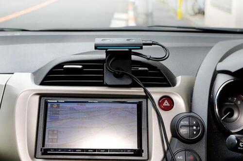 電源はシガーソケットから供給 イメージ