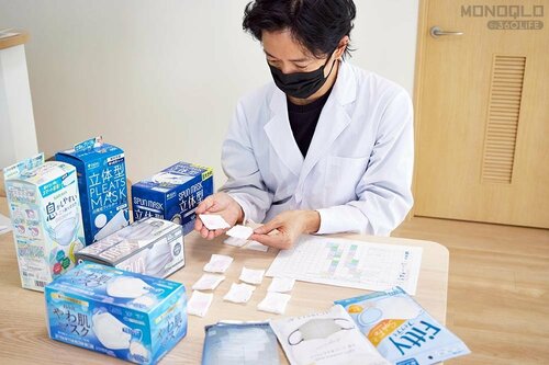 テスト1:防御力 不織布マスク・使い捨てマスクおすすめ イメージ