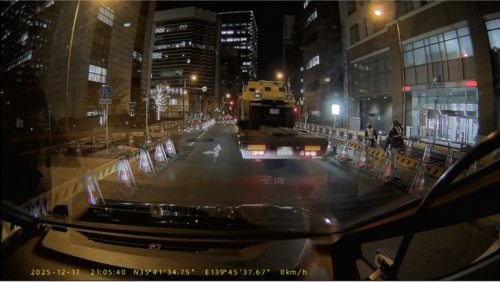 項目2：カメラ品質（夜） ミラー型ドライブレコーダーおすすめ イメージ