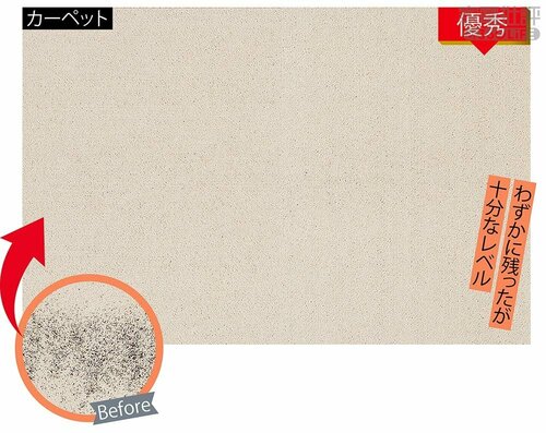 賢いセンサー搭載! 壁際や隅のゴミをほぼ吸いきった コードレス掃除機おすすめ イメージ