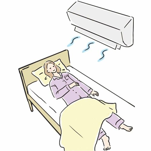暑くても半袖短パンはNG レディースパジャマおすすめ イメージ