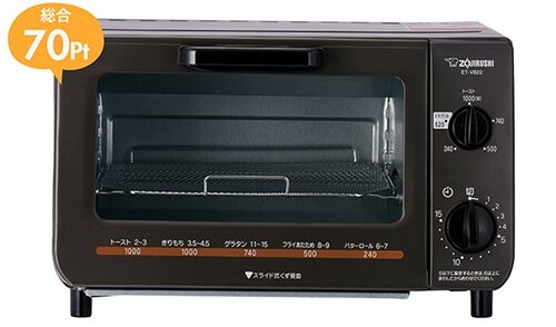トースター:トースト:パン:調理家電:絶品:象印マホービン:オーブントースター こんがり倶楽部 ET-VB22