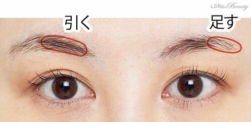 Q.毎日同じ形の眉が描けない 眉のお手入れ方法&描き方のコツおすすめ イメージ
