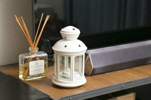 ランタンは出しっぱなしにしてオブジェと防災用に活躍 イメージ