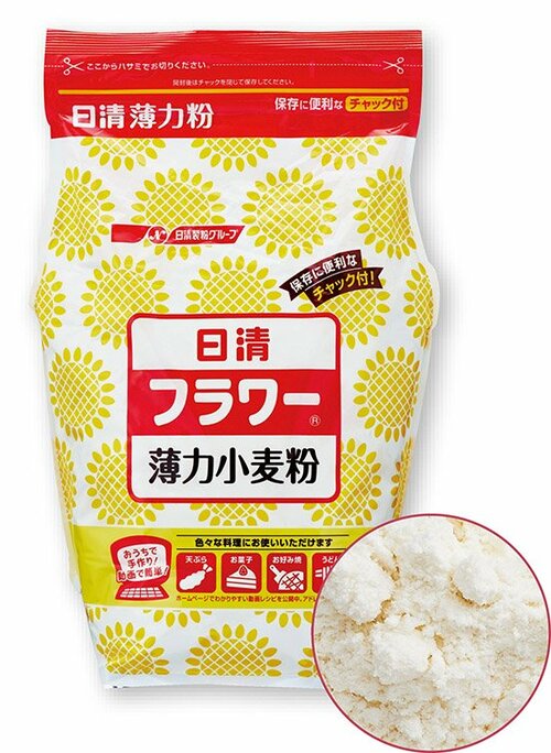 小麦粉はタンパク質の質と量によって違います