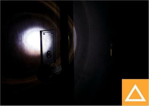 C評価: 光の範囲は豆電球程度 ニッタン「地震保安灯 ゆれタンちゃん」 イメージ2