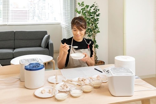 専用容器タイプのヨーグルトメーカー4製品を比較 イメージ