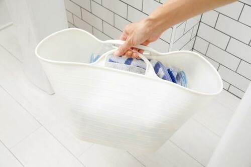 真四角がキュートなCouCouは 狭い洗面所でも場所を取りません イメージ