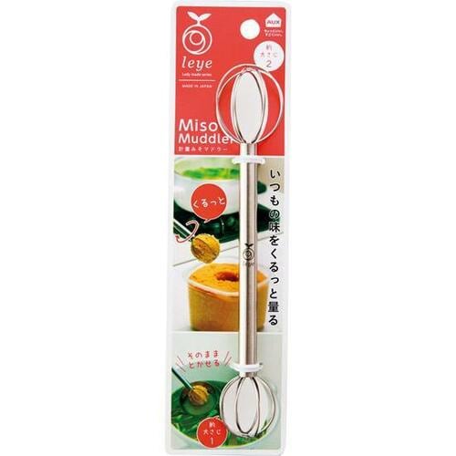 計量してそのまま溶かせるキャンドゥの「三角味噌マドラー」 イメージ3