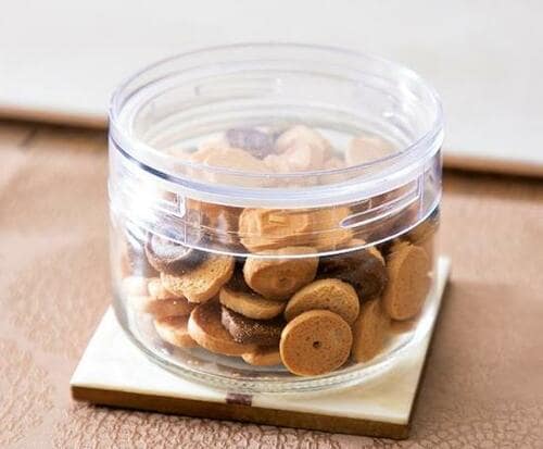 積み重ねOKなダイソー「ガラスポット」 イメージ2