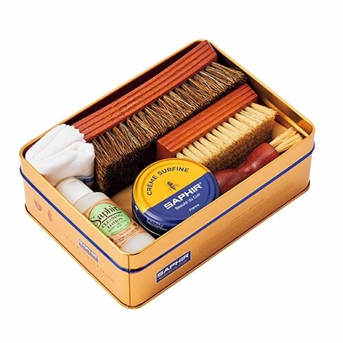 靴磨きセットおすすめ SAPHIR スターターセット シングルDX イメージ1