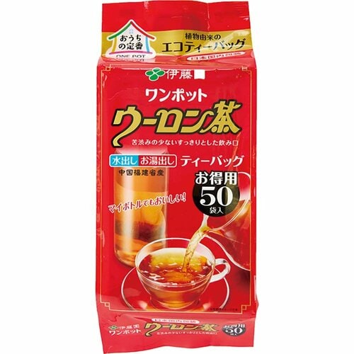 【4位】伊藤園「ワンポットエコティーバッグ ウーロン茶」 イメージ