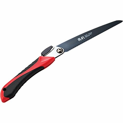 粗大ゴミ切断ノコギリおすすめ 角利産業 替刃式折畳鋸 210mm（金属用） 4382 イメージ