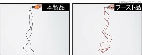 ベアリング付きで回しやすく、たるみも少ない 縄跳びおすすめ イメージ