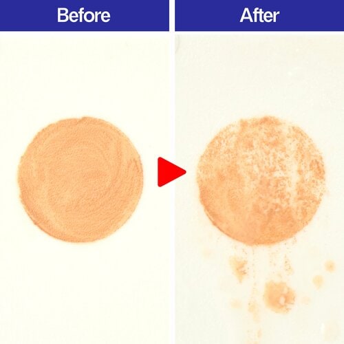 テスト3：崩れにくさ メンズBBクリームおすすめ イメージ