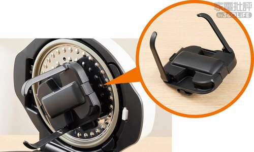 まぜ技ユニットをふたに差し込む 自動調理器おすすめ イメージ