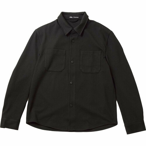 シャツジャケットおすすめ ZARA ポケットコンフォートシャツ ジャケット イメージ1