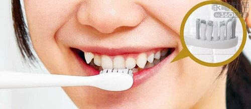 ブラシが歯にフィットして汚れがよく落ちる 家電批評ベストバイオブザイヤーおすすめ イメージ