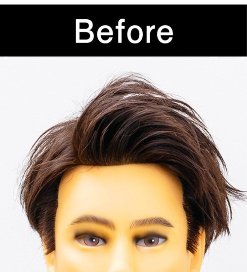 強い風を受けても束感と根元の立ち上がりをキープ LDK the Beauty Menメンズコスメ大賞2025おすすめ イメージ