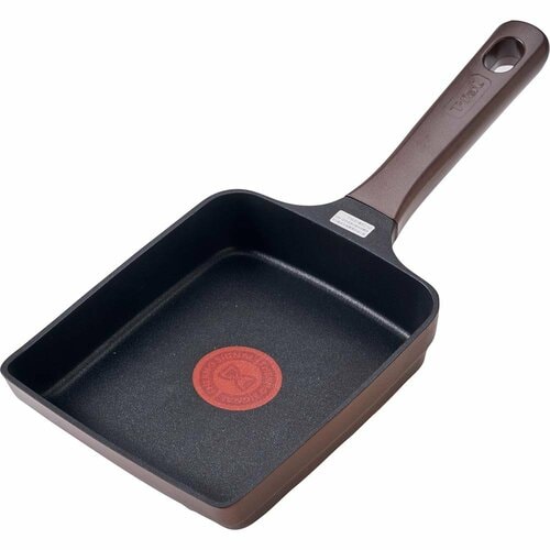 卵焼き器・卵焼きフライパンおすすめ ティファール IHチタン・エクセレンス モカ エッグロースター イメージ