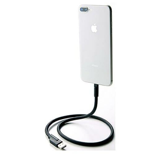 スタンドとしても使えるライトニングケーブル イメージ2