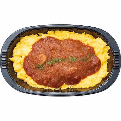 完全栄養食おすすめ 日清食品 冷凍 完全メシ DELI デミソースのふんわりオムライス イメージ2