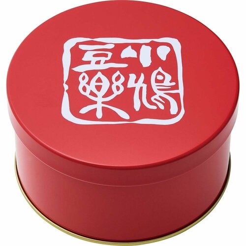 手土産おすすめ 豊島屋 小鳩豆楽(赤缶) イメージ