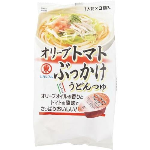 ヒガシマル醤油:オリーブトマト ぶっかけうどんつゆ:食品