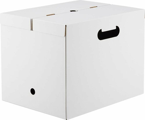 無印良品「ダンボールファイルボックスフタ付き」 イメージ