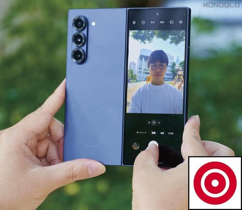カメラは高画質で多機能 メインカメラで自撮りもOK 折りたたみスマホおすすめ イメージ2